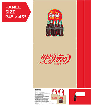 Coca-Cola Canvas Bag Panel