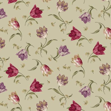 Laurel Tulips Sage