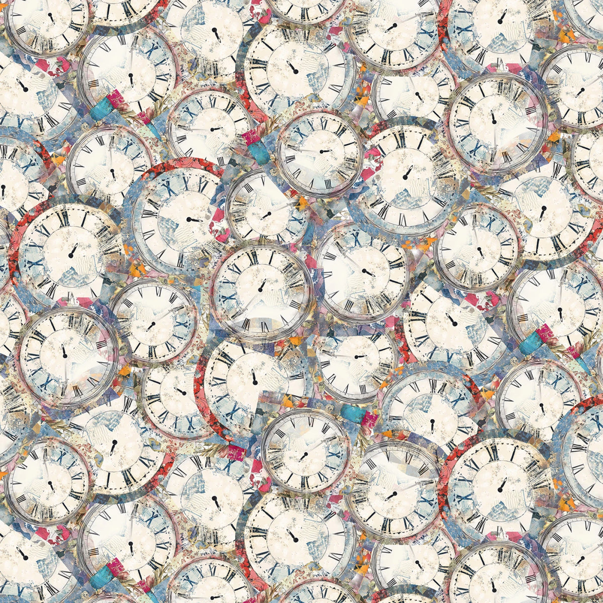 Looking Glass Packed Vintage Clocks - Multi