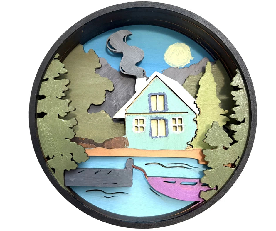 Cozy Cottage Paint by Layers Kit