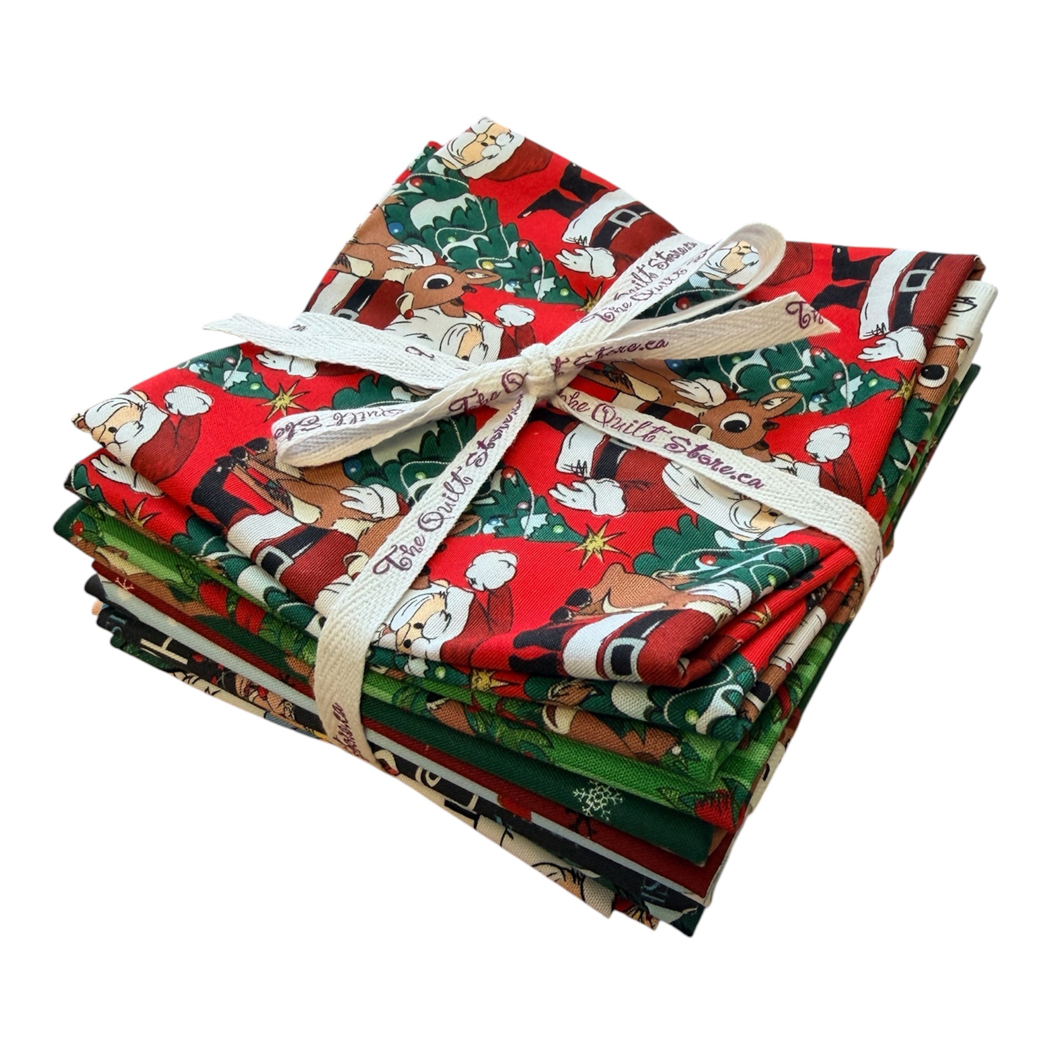 Rudolph the Red-Nose Reindeer 9 Pc. Fat Quarter Bundle