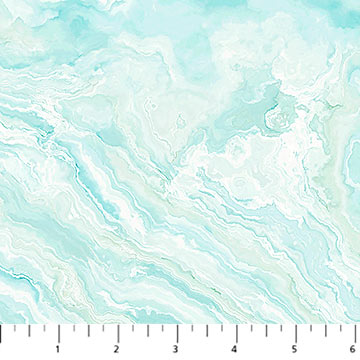 Tranquil Waters Turquoise Wave Texture