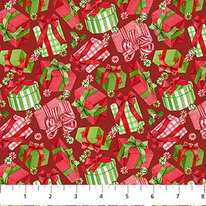 Vintage Christmas 4 pc. Fat Quarter Bundle