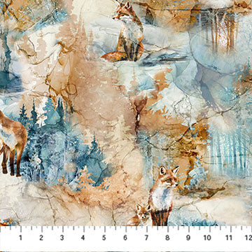Fox Den Beige Multi