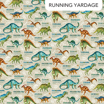 Dino Roar Beige Dino Words