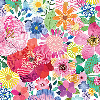 My Cup of Tea - Florals - White Multi