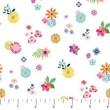 My Cup of Tea - Mini Floral - White Multi