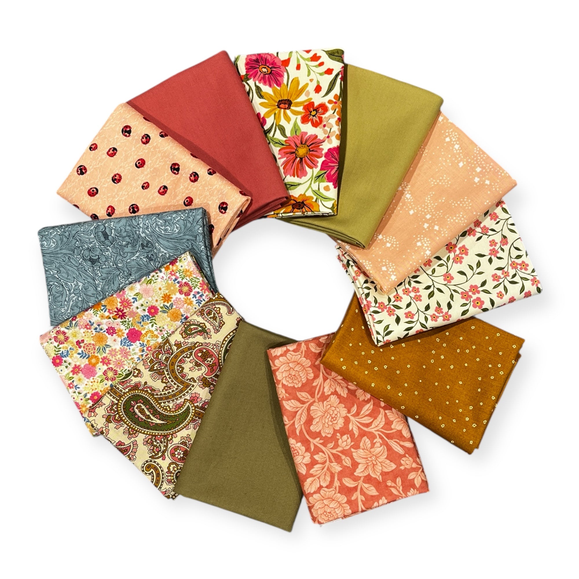 Garden Blooms & Threads FQ Bundle 12 pc. Fat Quarter Bundle