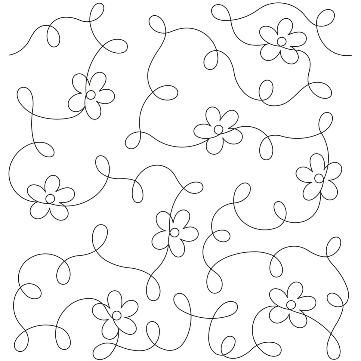 Primrose Stipple Stencil 11 1/2"