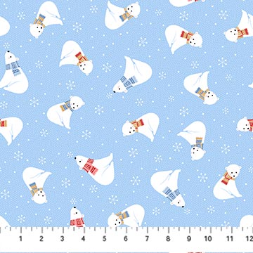 Bear Hugs Baby Bear Flannel