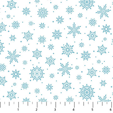 Woodland Woolies Flannel Snowflakes