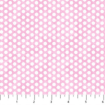 Peas in a Pod Pink Pink Dots Flannel