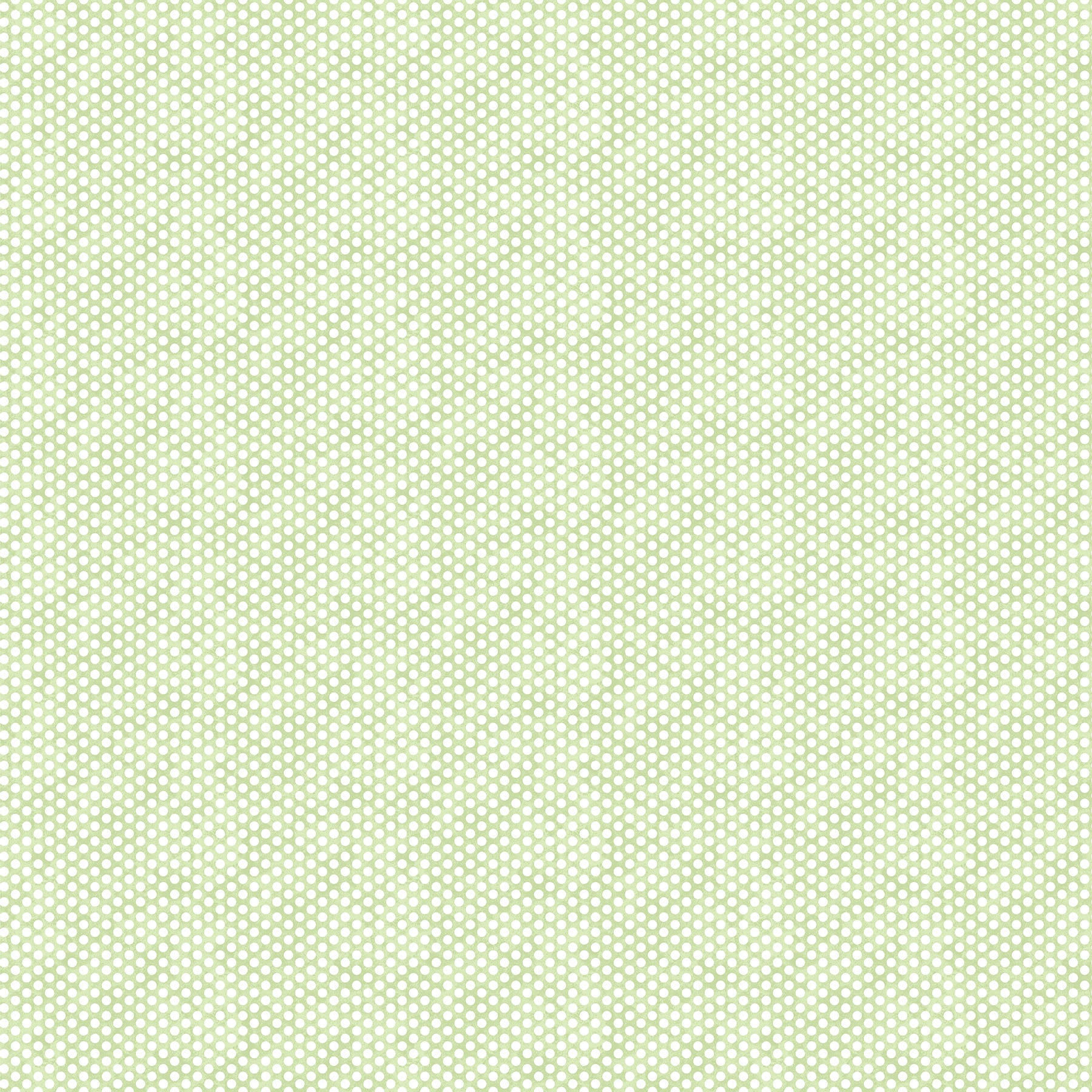 Peas in a Pod Green Dots Flannel