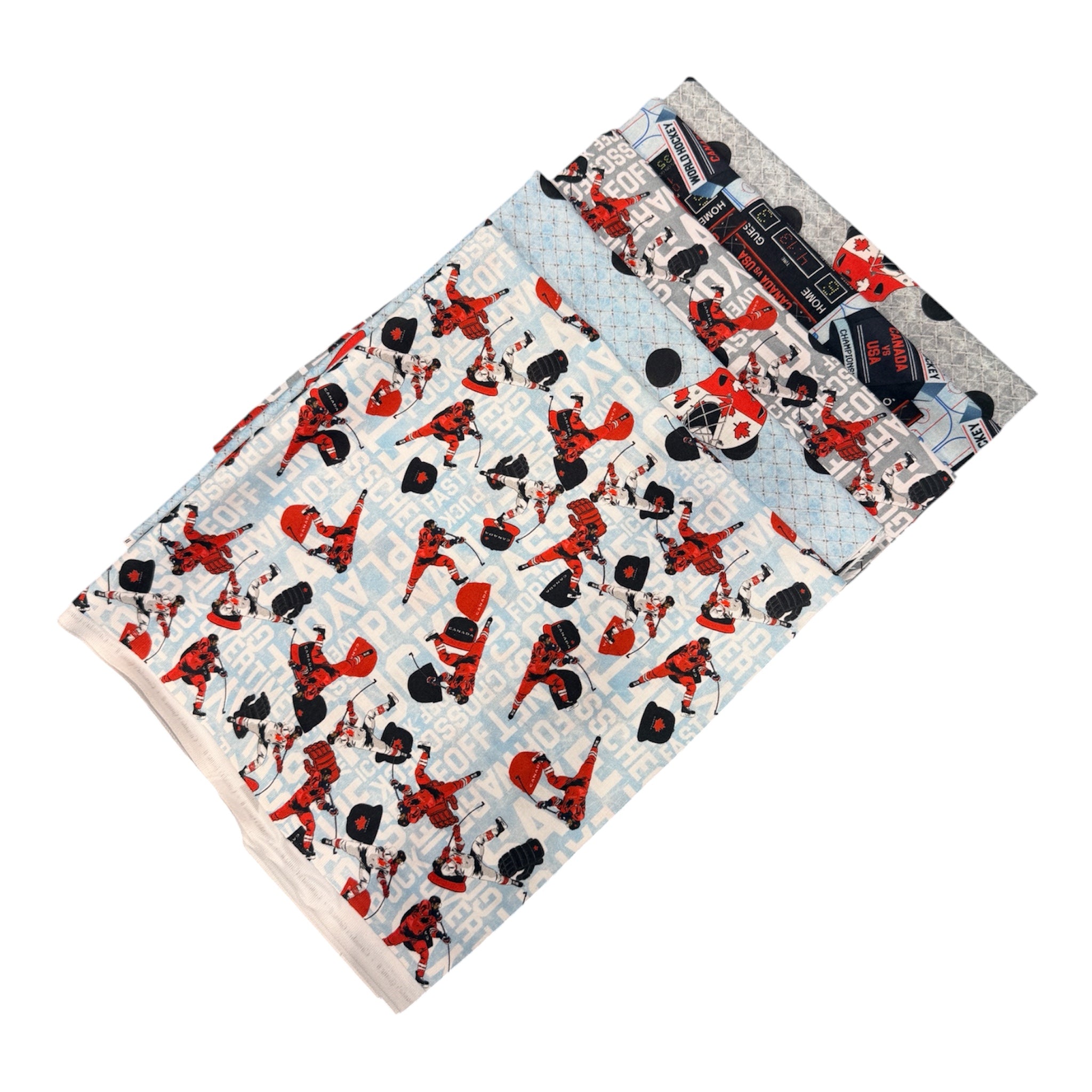 Canada's Game Hockey 5 Pc. Fat Quarter Bundle