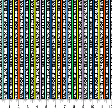 FIFA World Cup 2026 Black Multi Stripe
