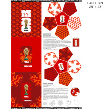 FIFA World Cup 2026 Banner & Ball Panel