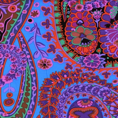 Paisley Jungle Purple Floral