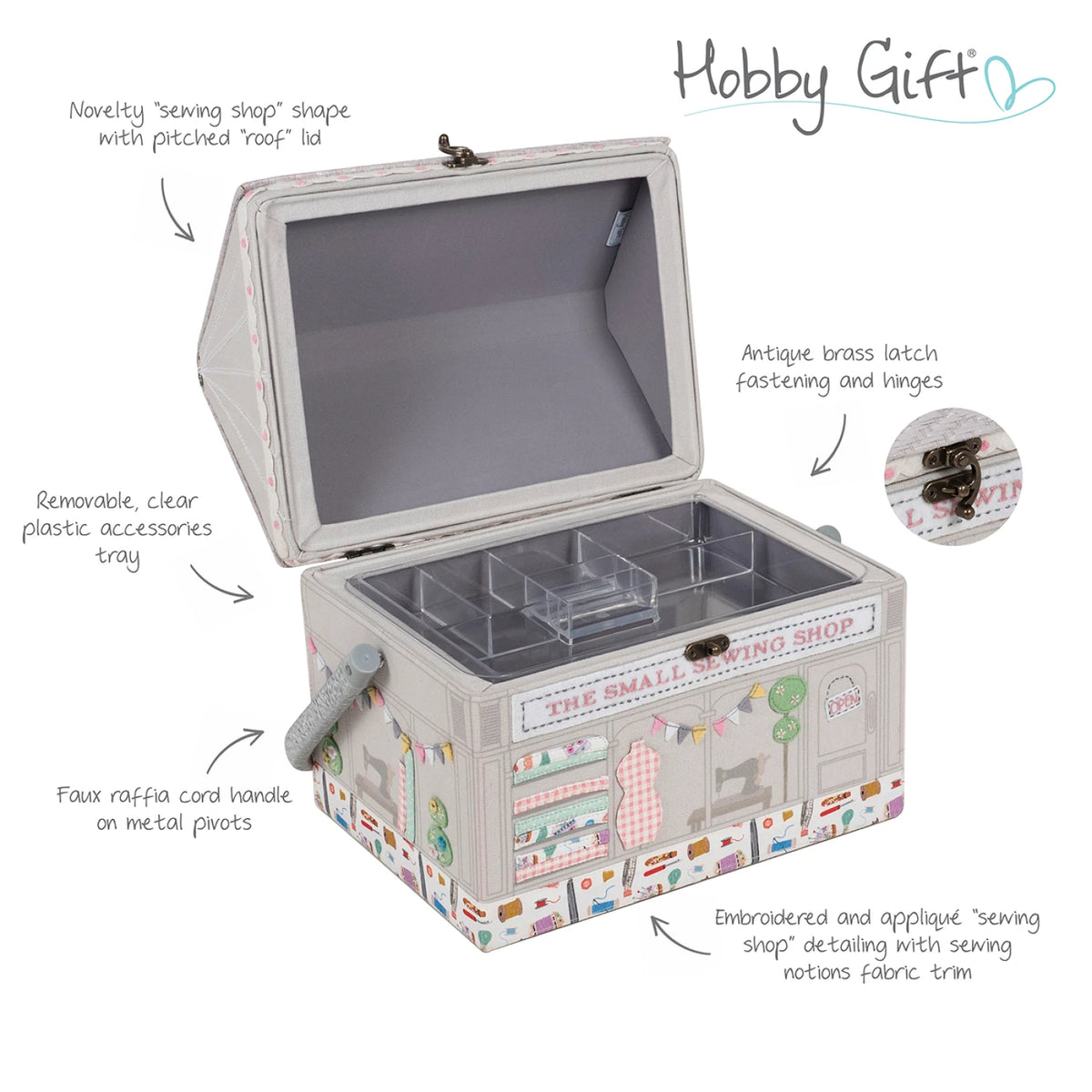 The Small Sewing Shop - Sewing Basket