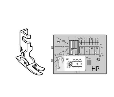 Janome Professional Grade HP Needle Plate and Foot