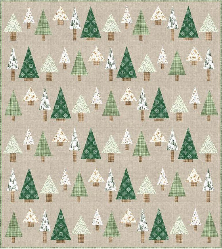 Holiday Hills Snowbound - Quilt Kit