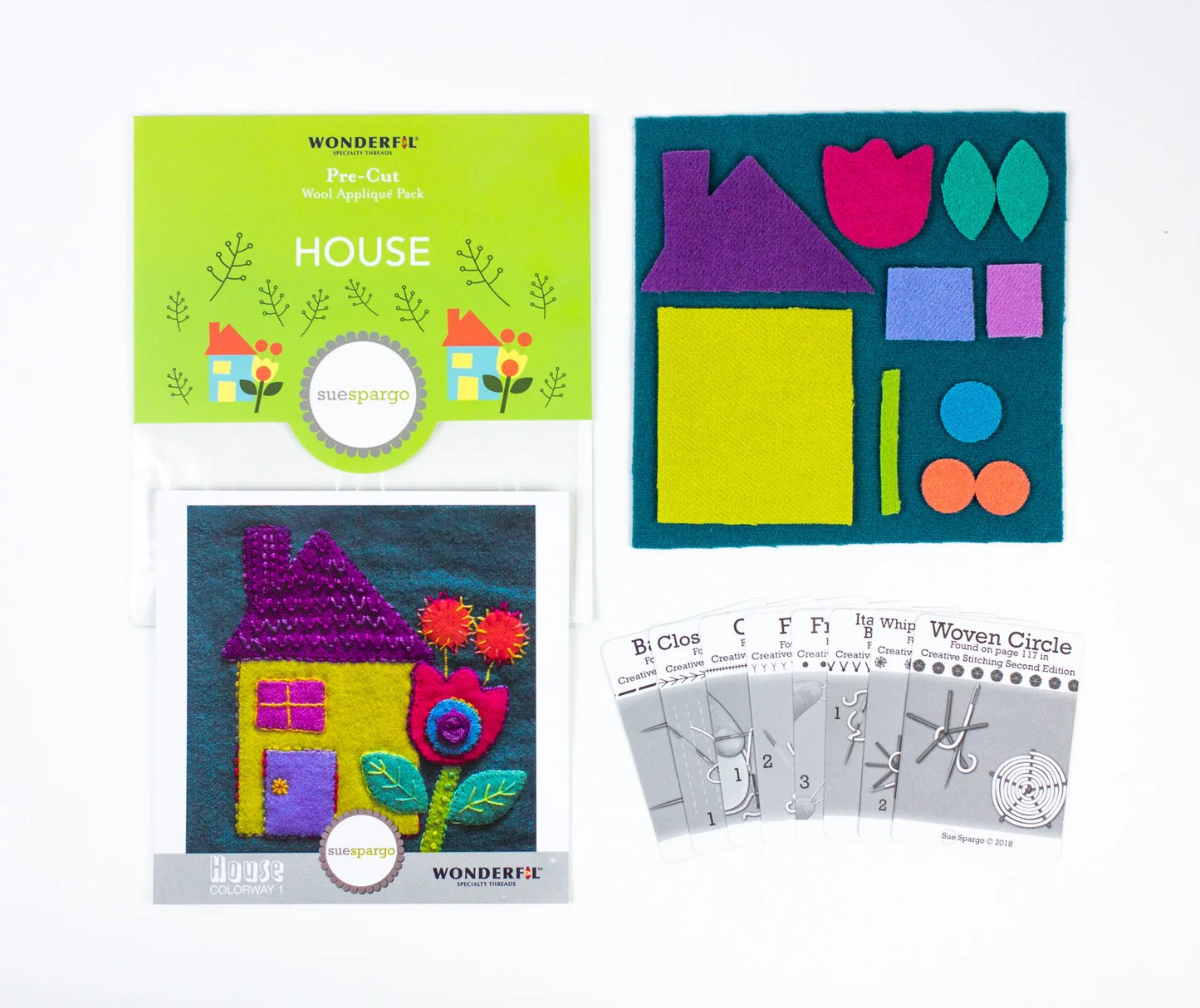 Sue Spargo House Merino Wool Kit