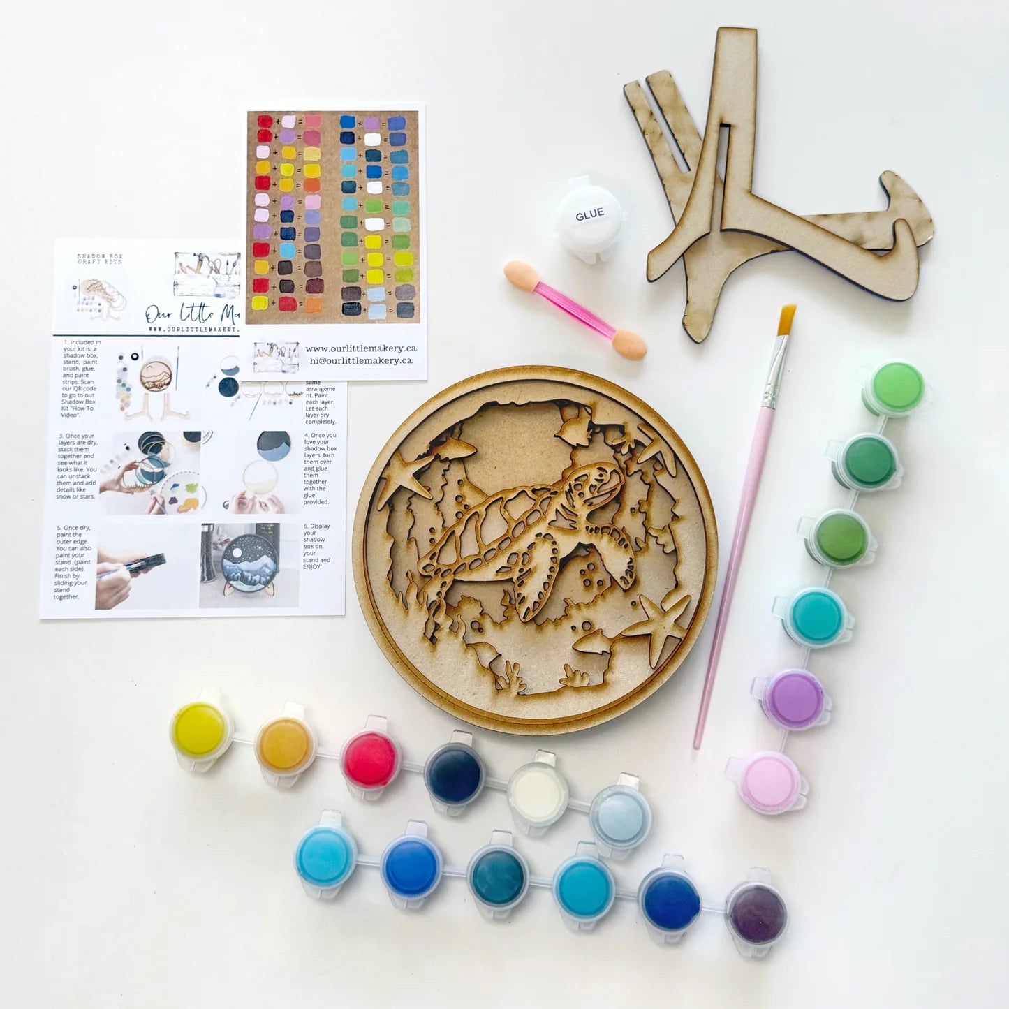 Turtally Awesome Paint by Layers Kit
