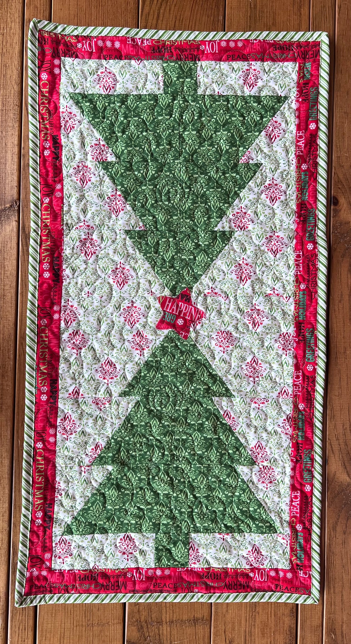 Holiday Tree Table Runner Workshop