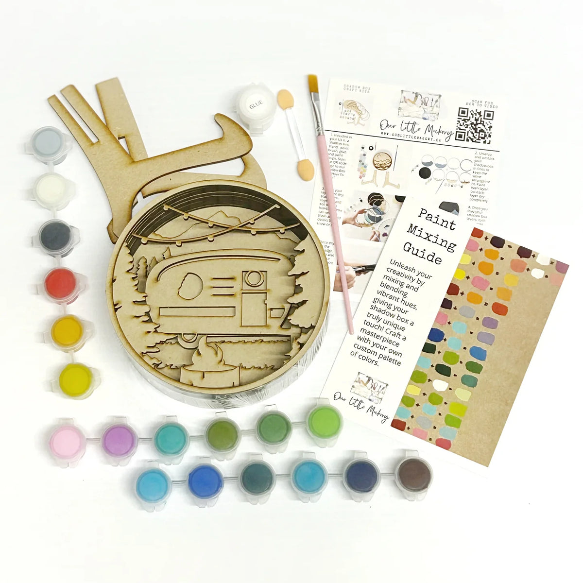 Glamping Paint by Layers Kit