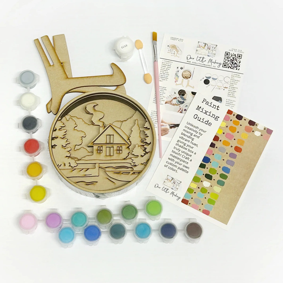 Cozy Cottage Paint by Layers Kit