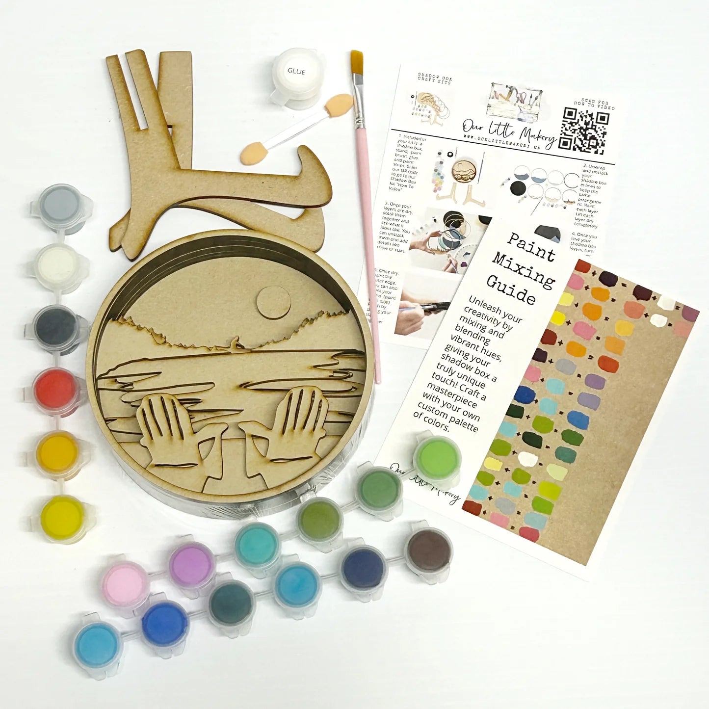 Lake Life Paint by Layers Kit