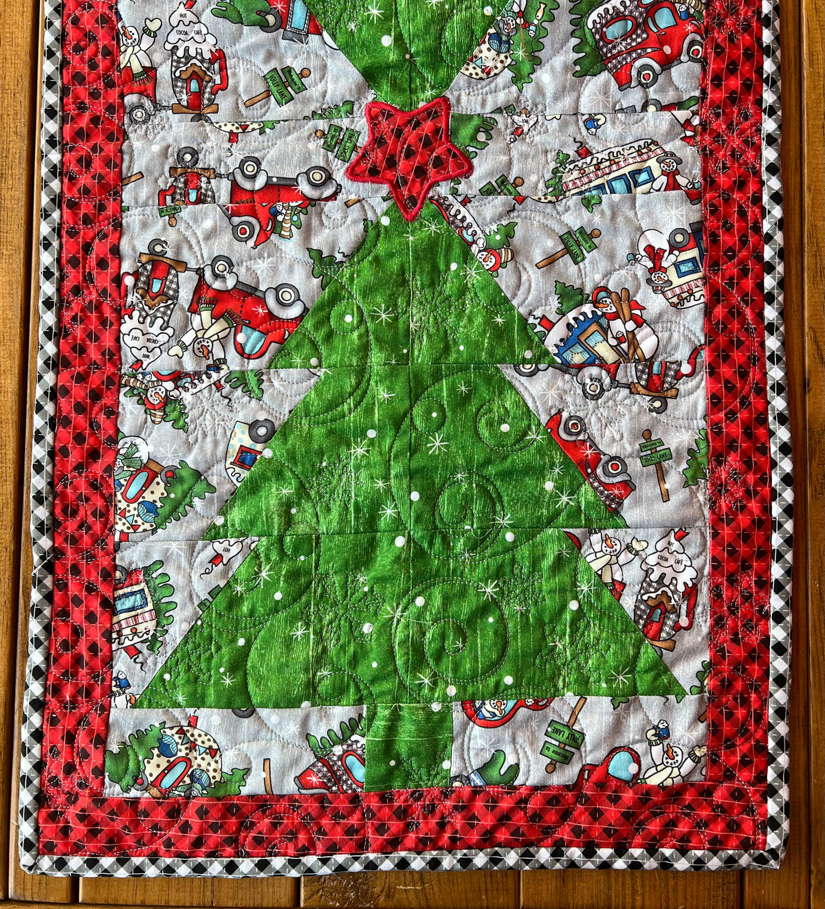 Jolly Lane Holiday Table Runner Table Runner Kit