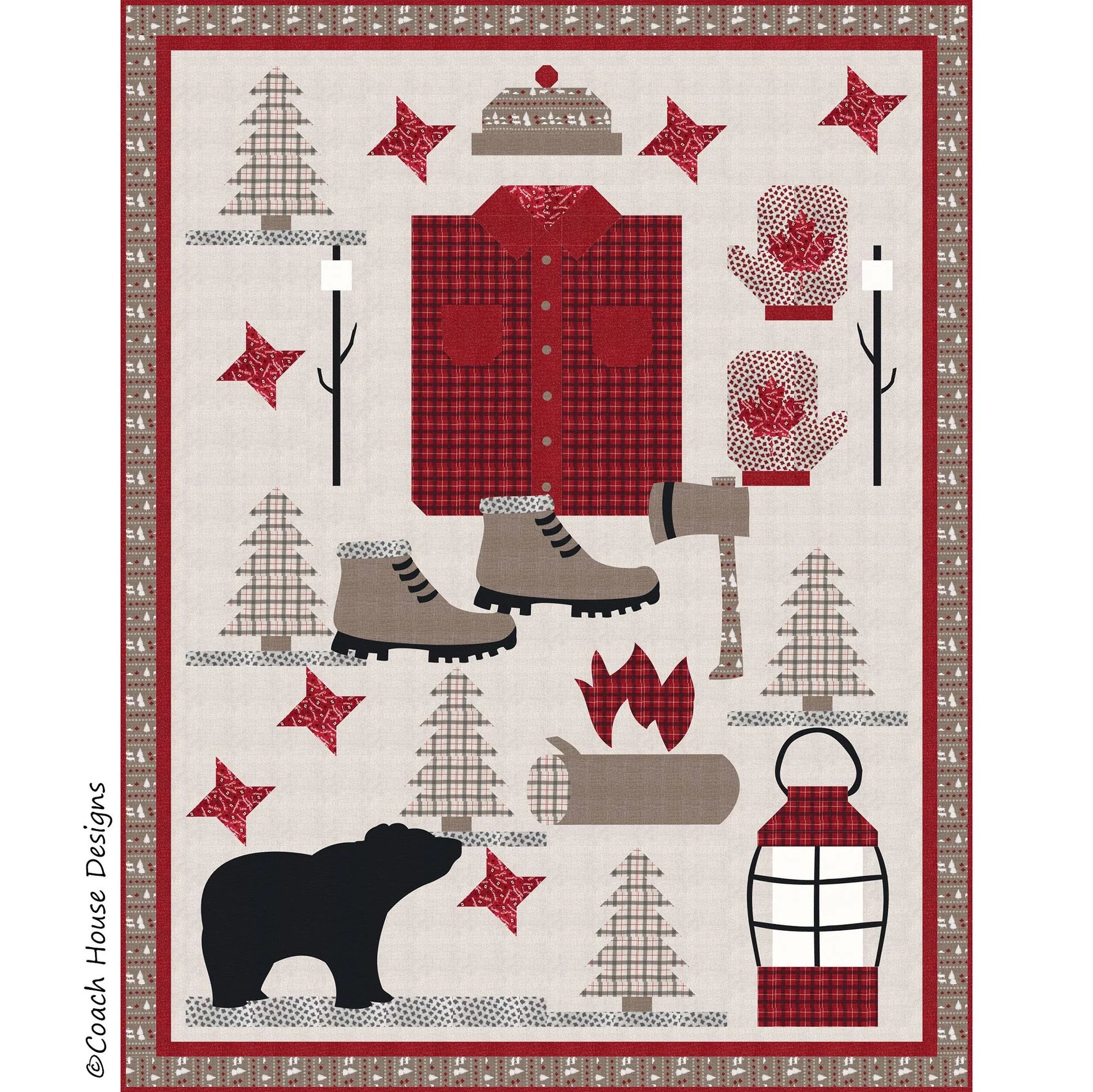 In the Canadian Outback - Quilt Pattern
