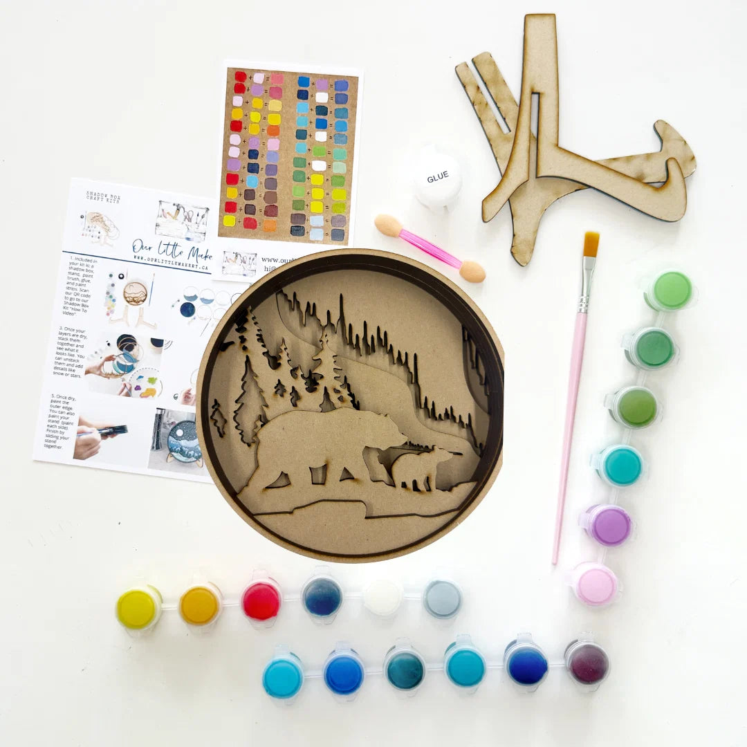 Bear Paint by Layers Kit