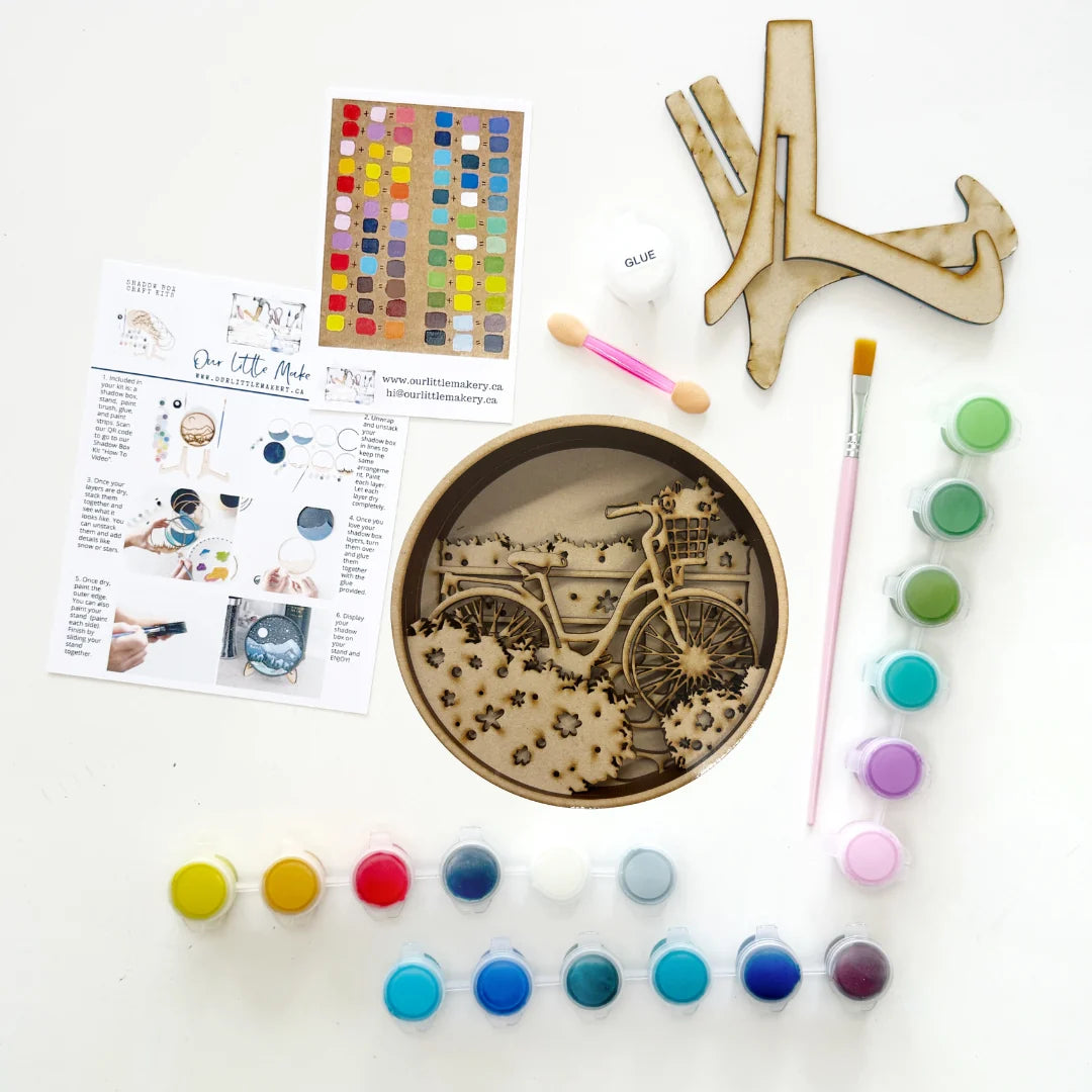 Bicyclette Paint by Layers Kit