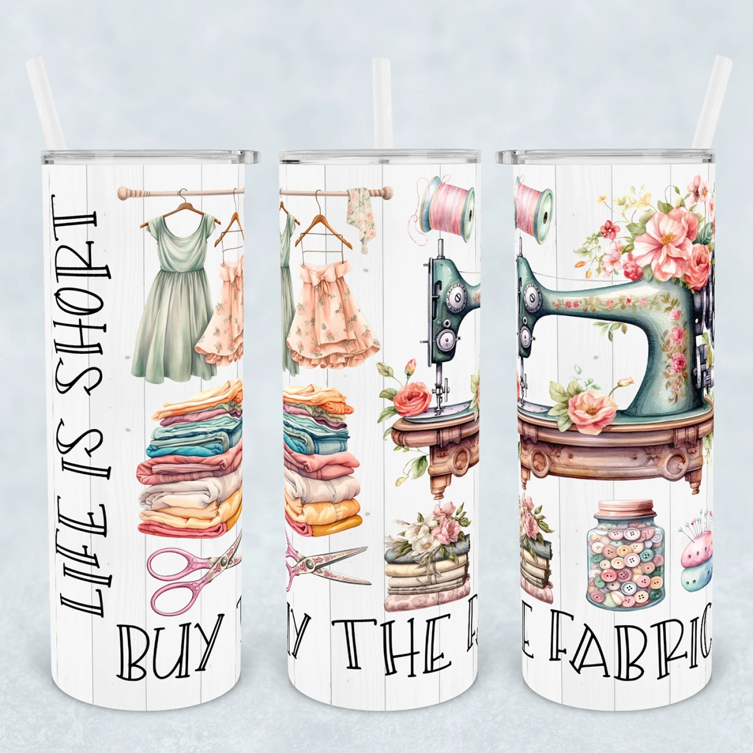 Life is Short Tumbler