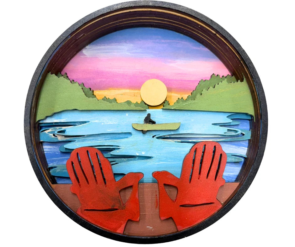 Lake Life Paint by Layers Kit