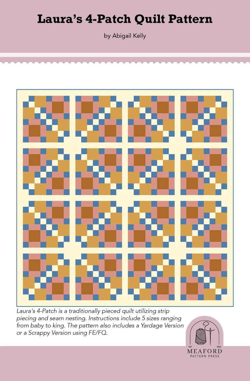 Laura's 4-Patch Quilt Pattern