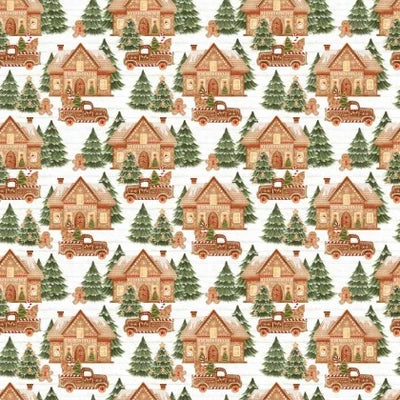 Very Merry Gingerbread 6 pc. Fat Quarter Bundle