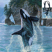 Naturescapes Voyage Canvas Tote bag Panel