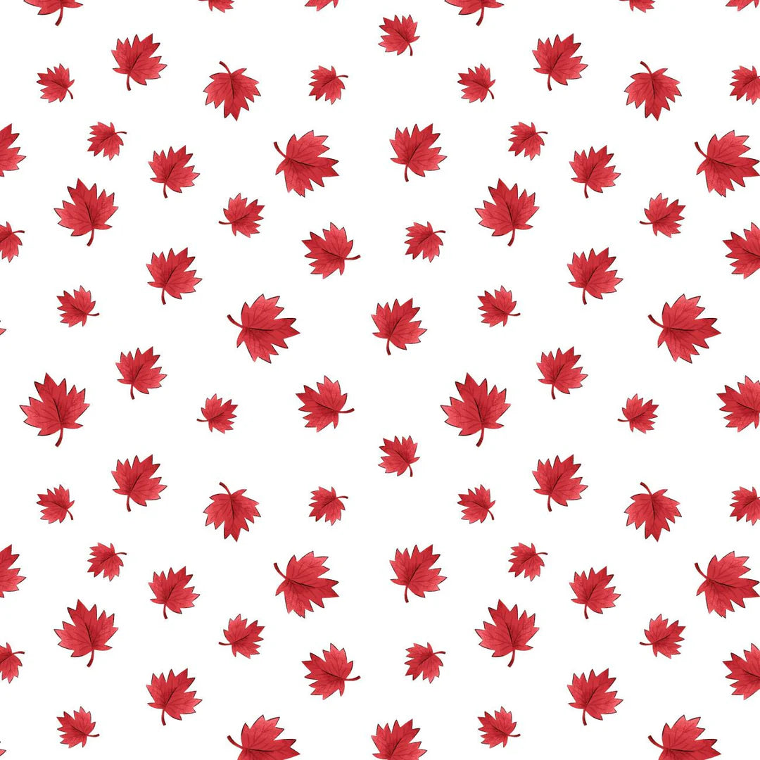 Oh Canada Maple Leafs - White
