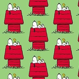 Peanuts Dog House - Green