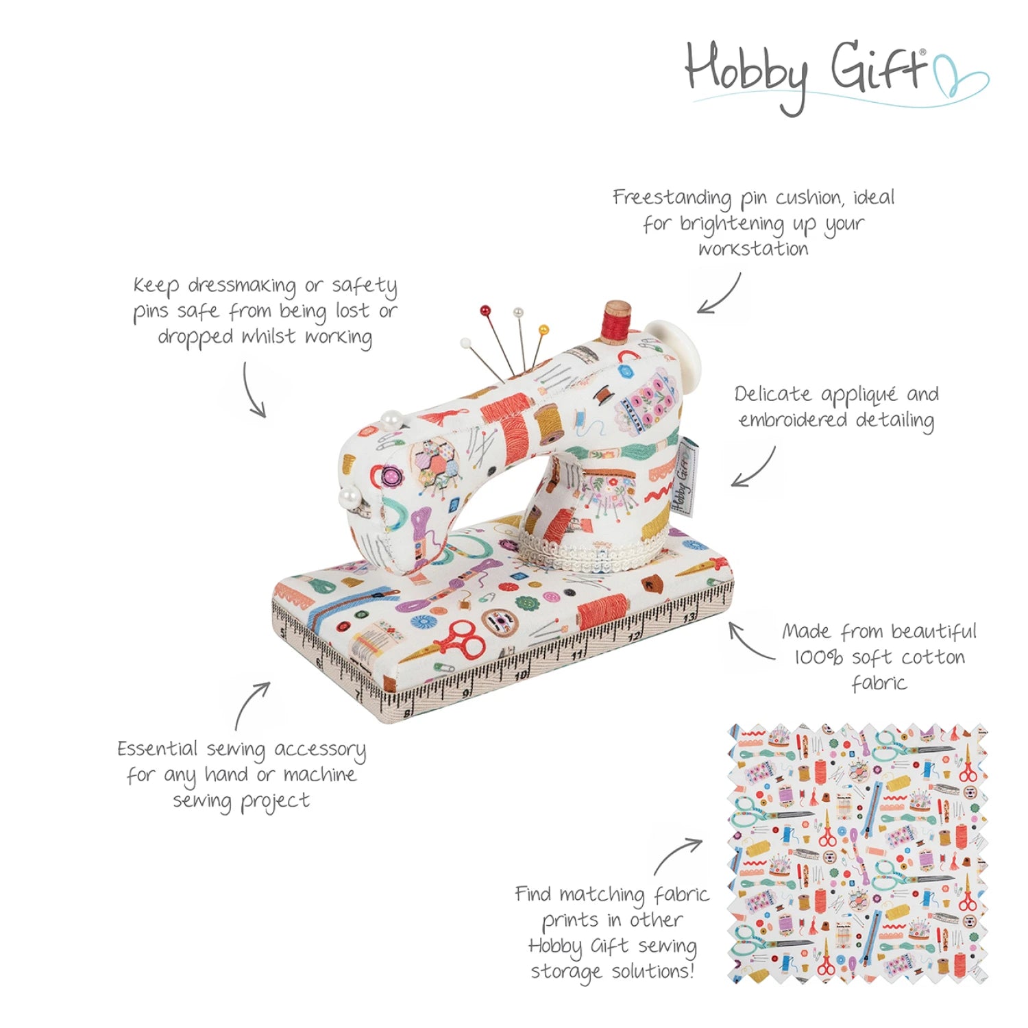 Sewing Machine Pin Cushion