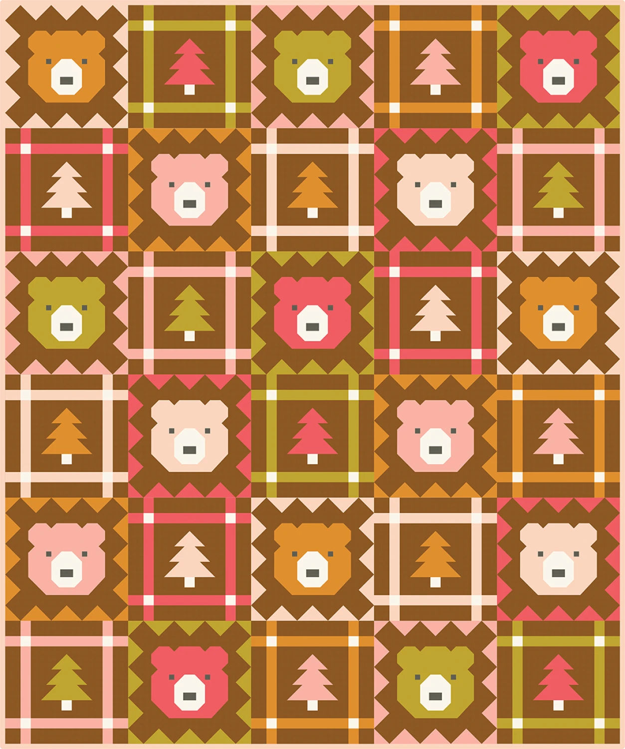 Grizzly Grove Quilt Pattern