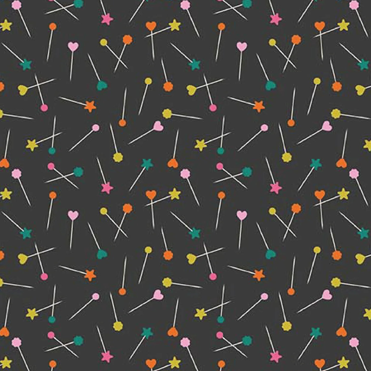 Bits and Bobs Pins - Black