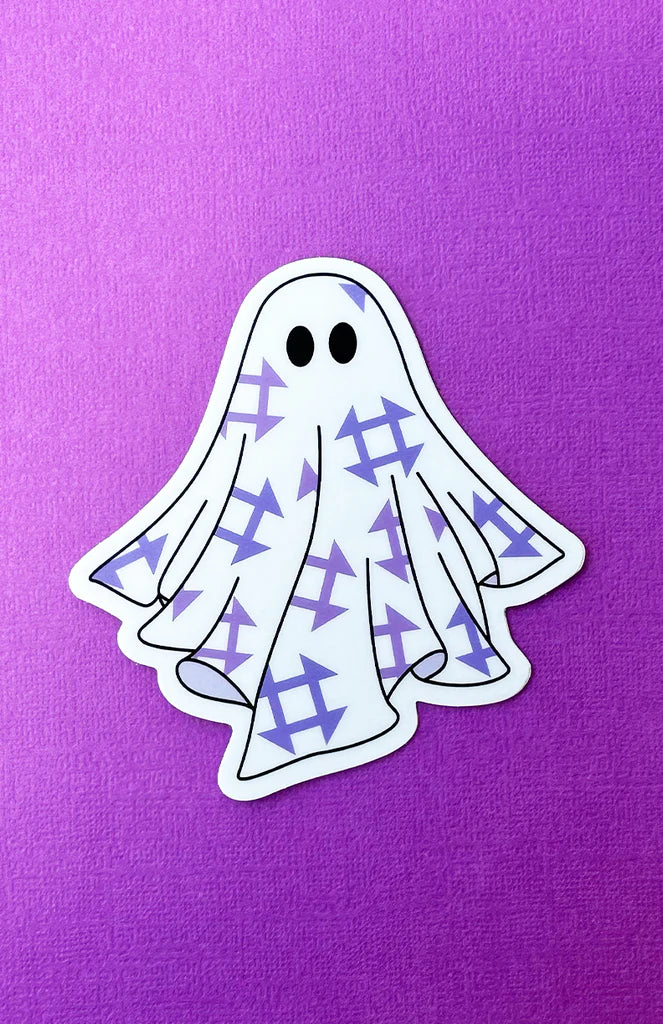 Quilt Ghost - Sticker