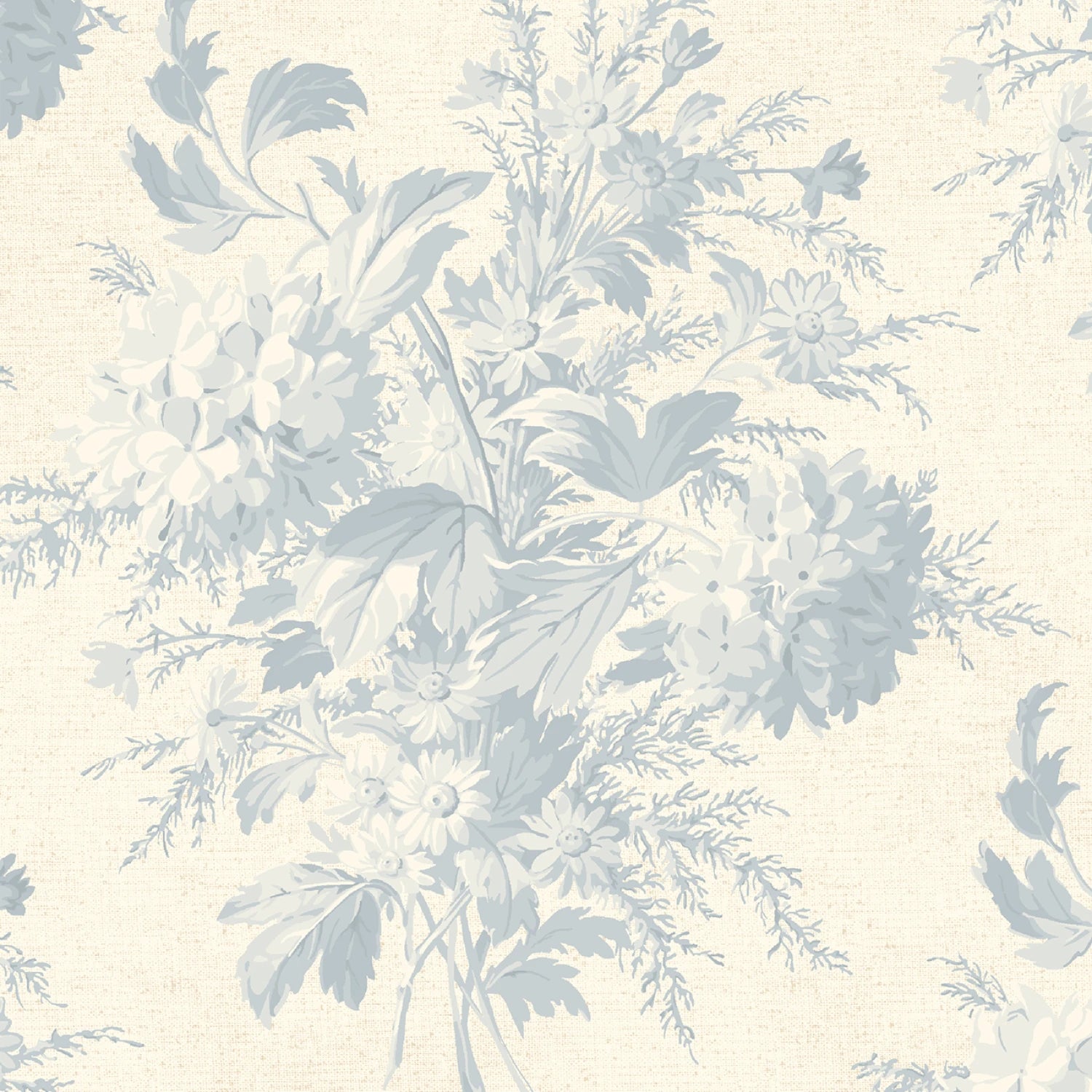 Franklin House Bouquet Wideback Blue