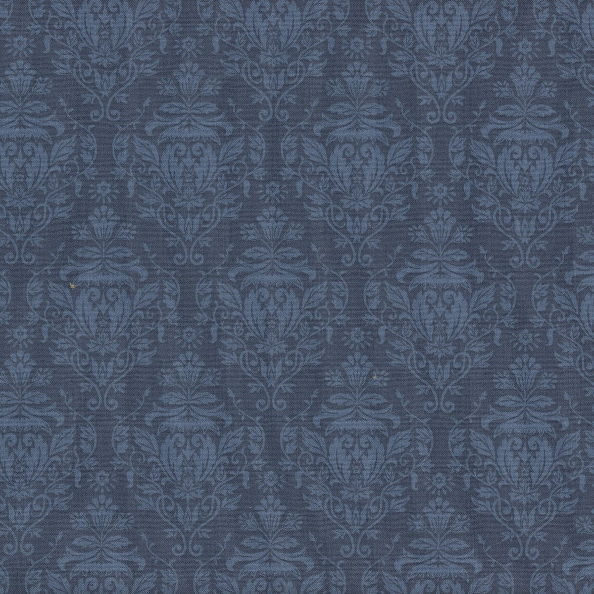 Ambleside Damask - Navy Blue