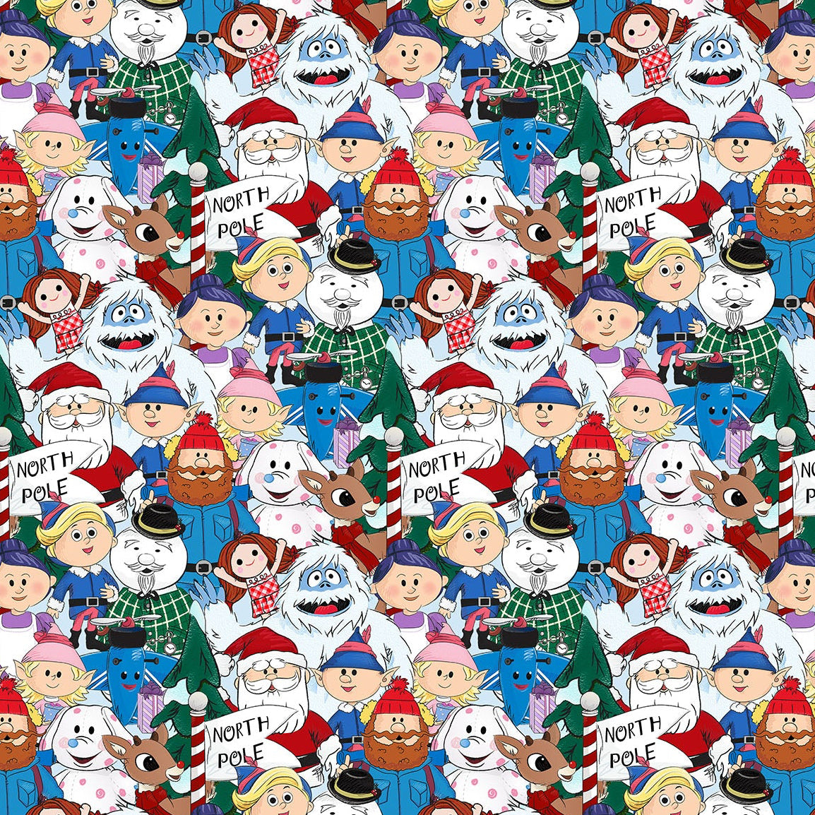 Rudolph the Red-Nose Reindeer 9 Pc. Fat Quarter Bundle