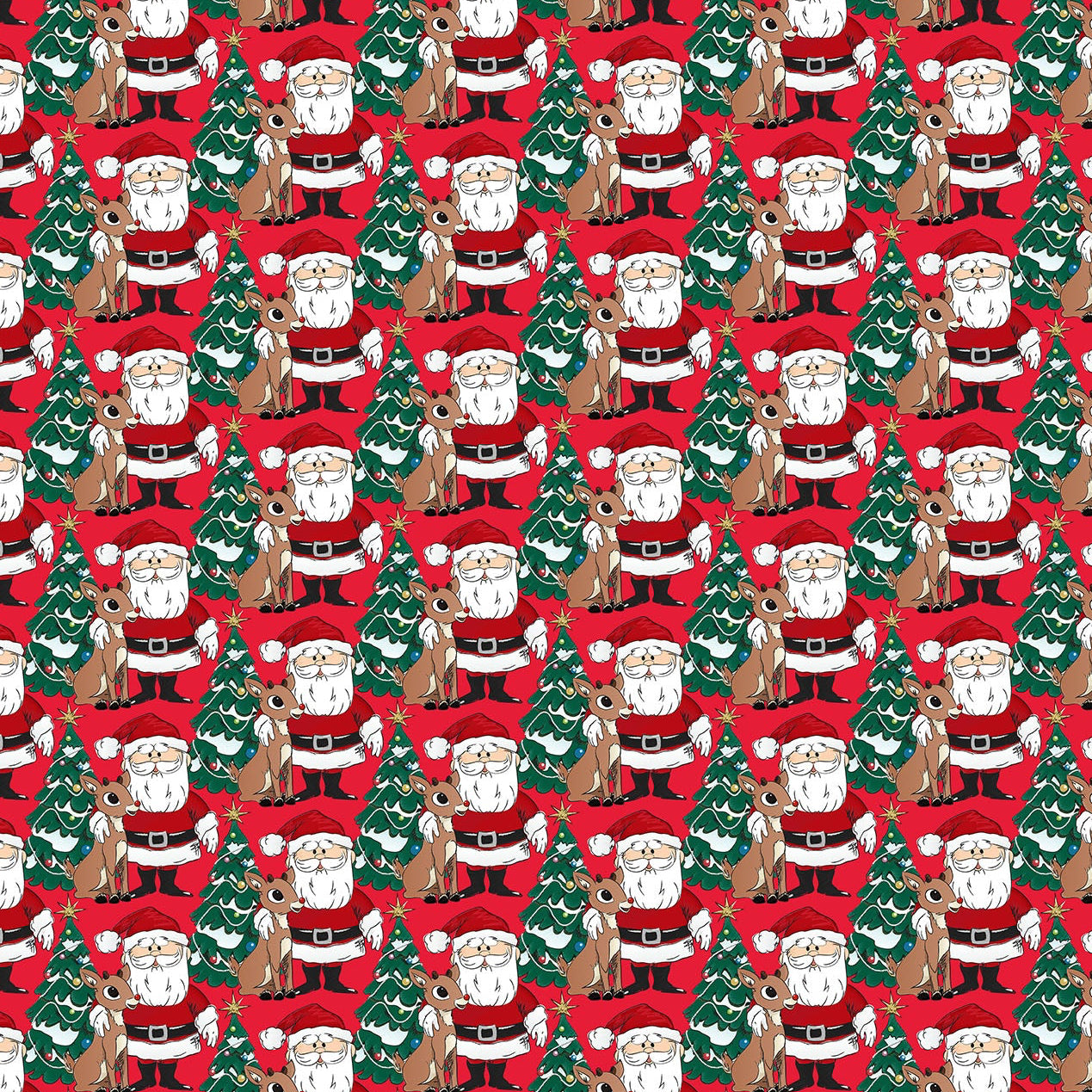 Rudolph the Red-Nose Reindeer Red Santa