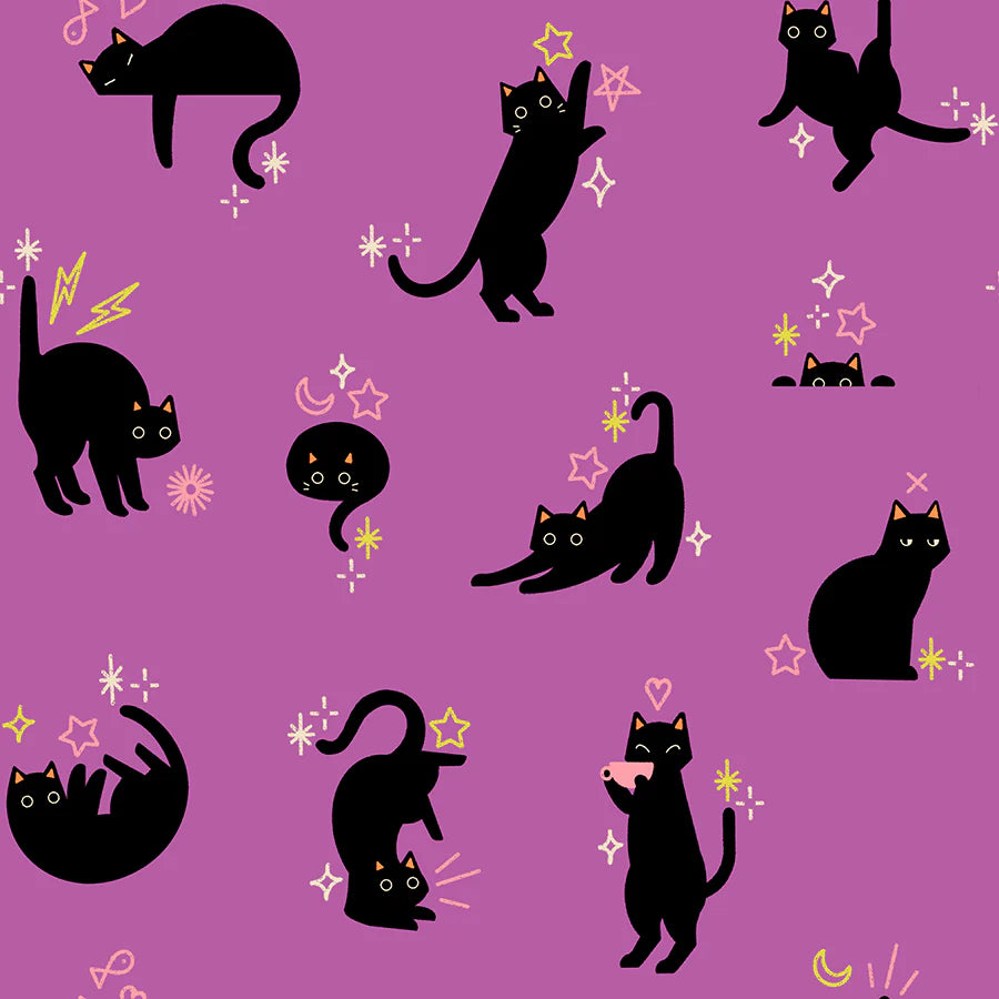 Freaky Familiar - Witchy Black Cats Halloween